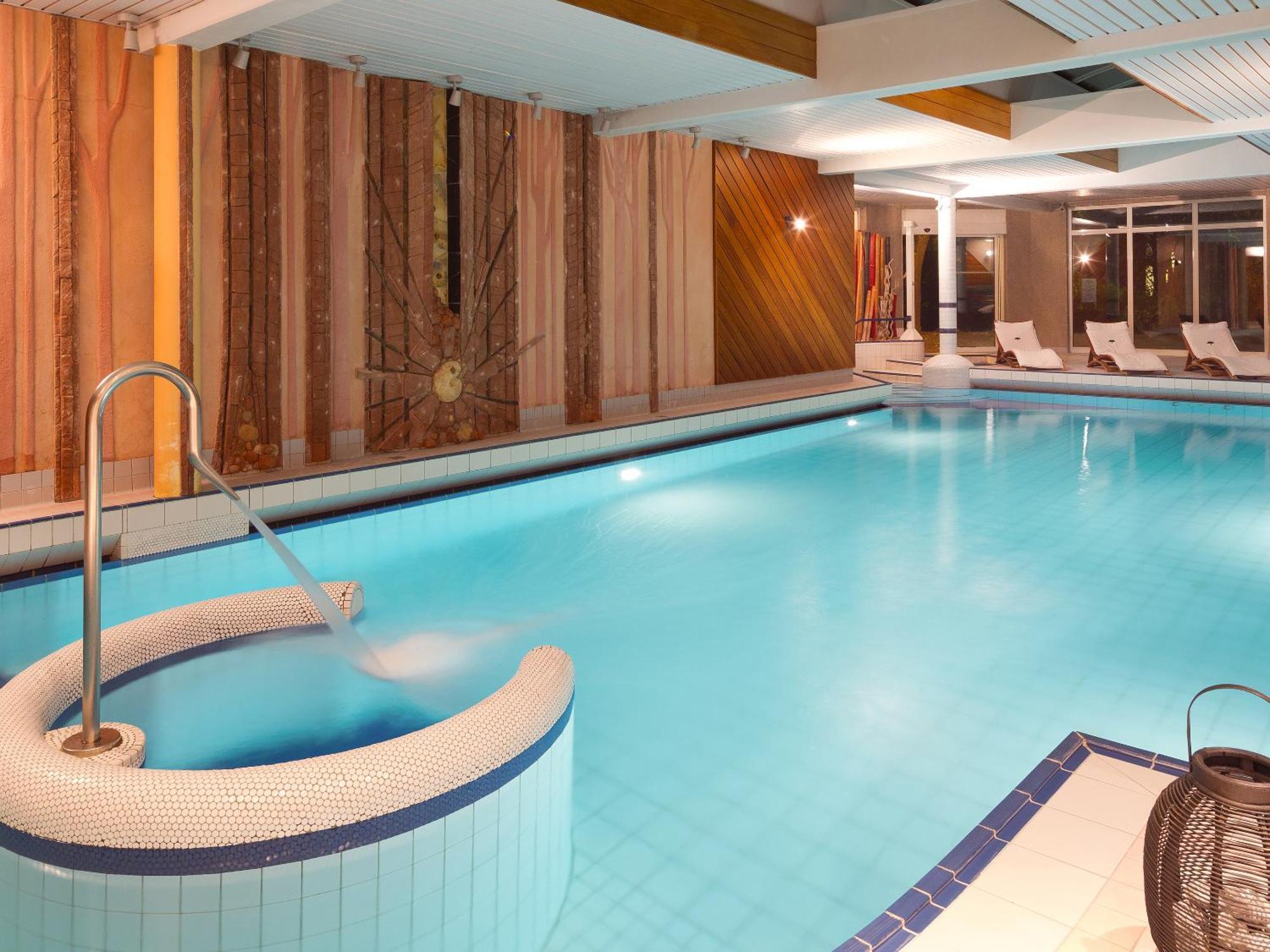 Les Appartements Du Parc - Acces Piscine Et Spa 묑스테르 외부 사진